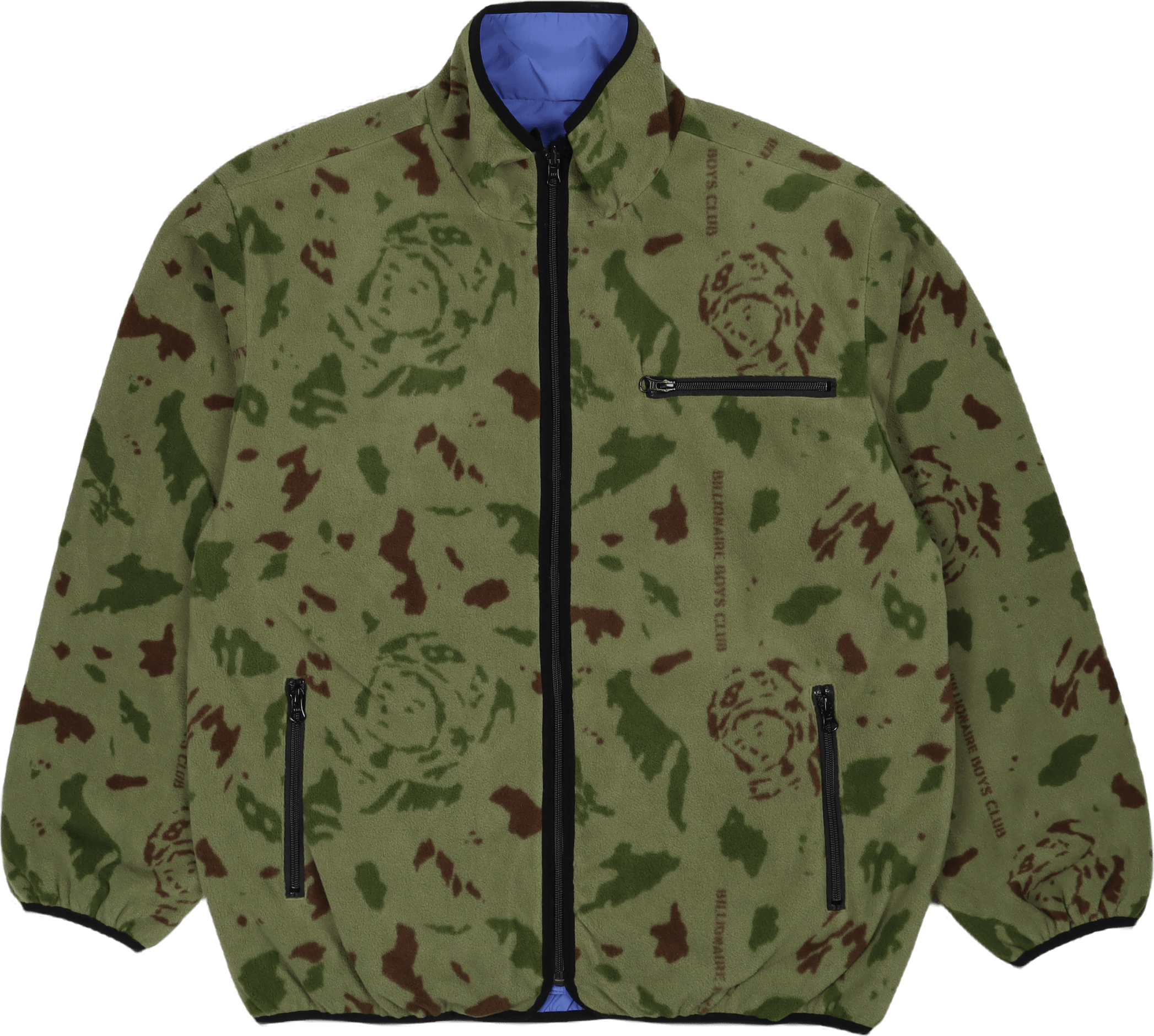 Reversible Fleece Jacket Purple