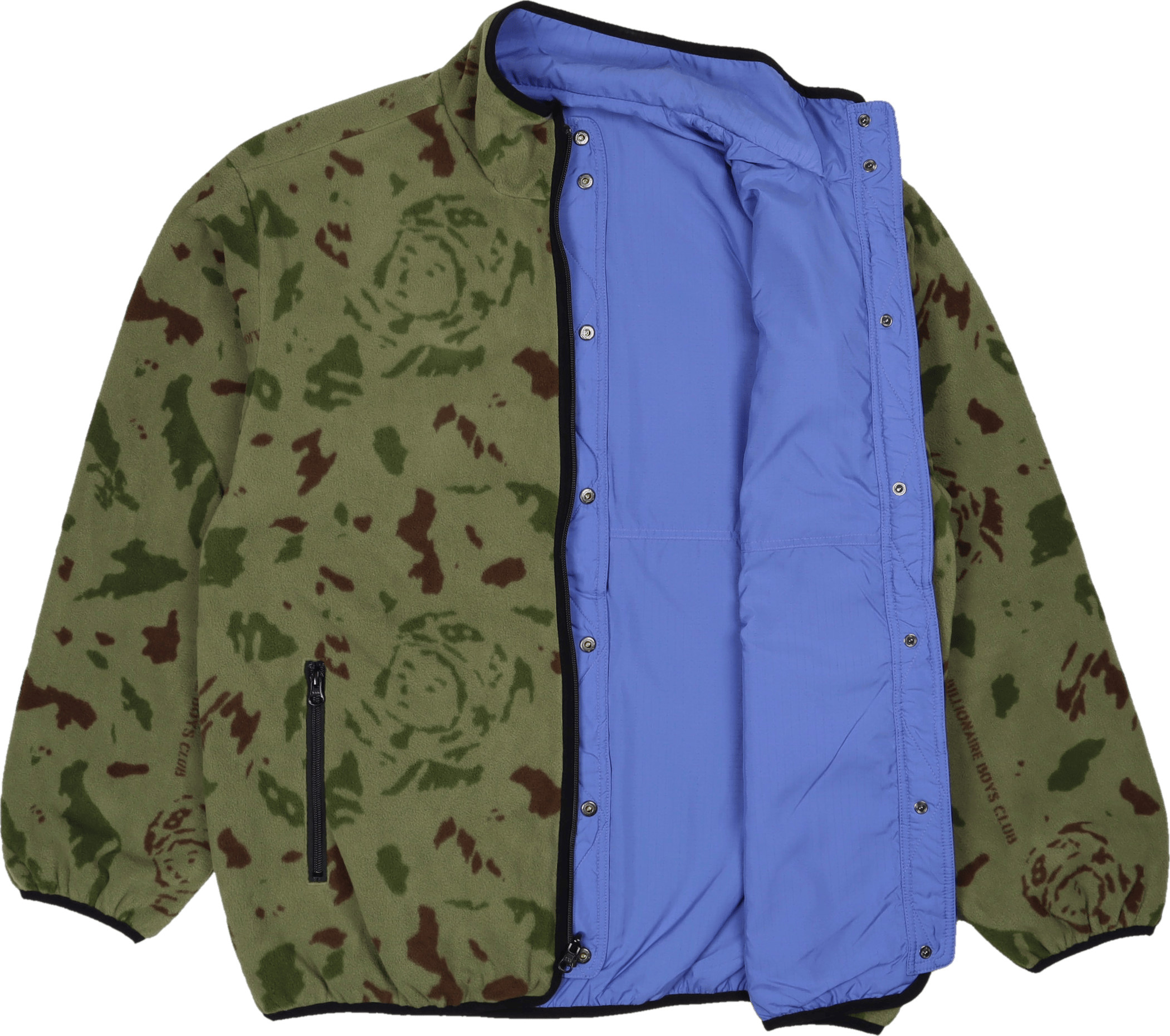 Reversible Fleece Jacket Purple - Bild 4