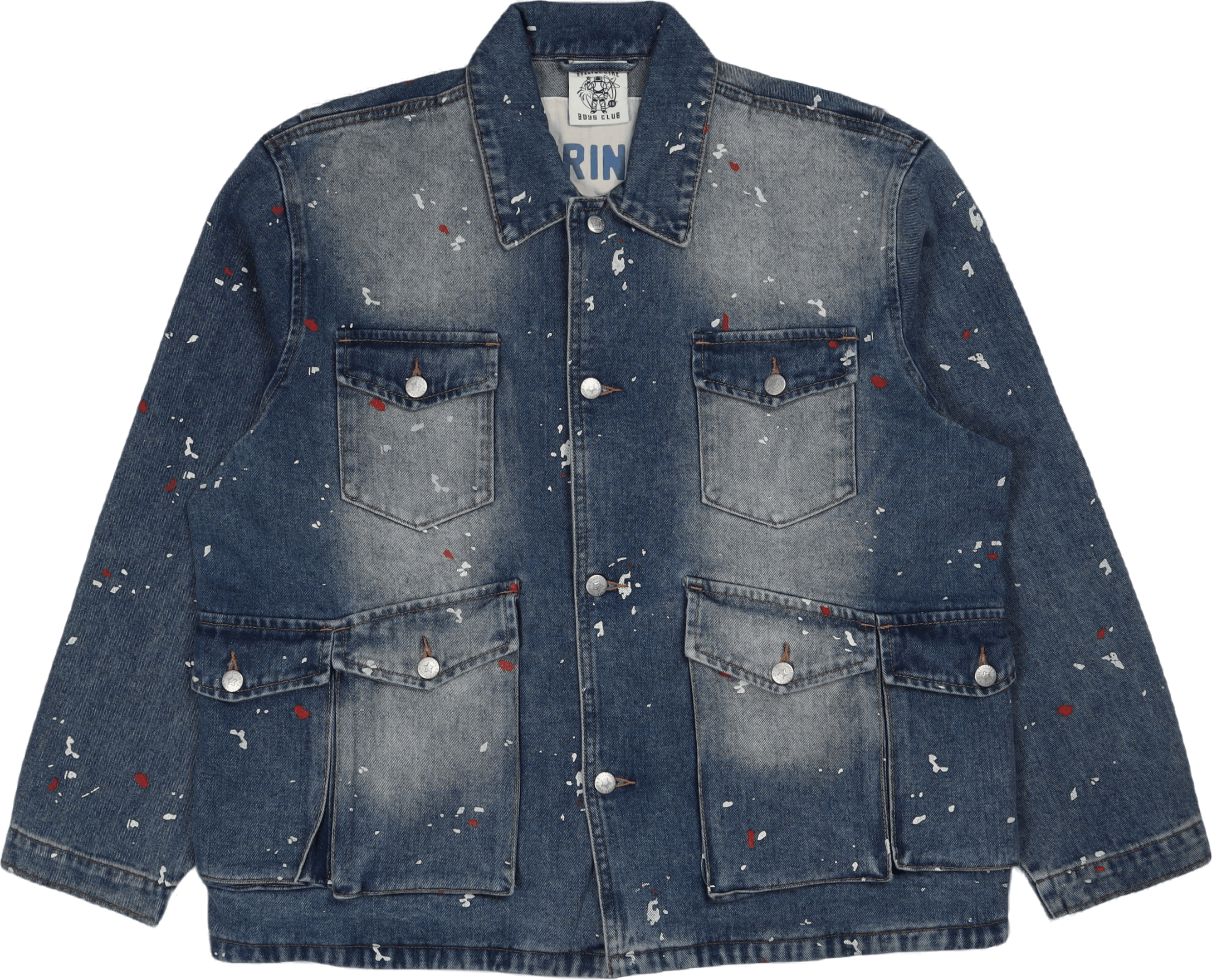 Denim Jungle Fatigue Stonewash Blue