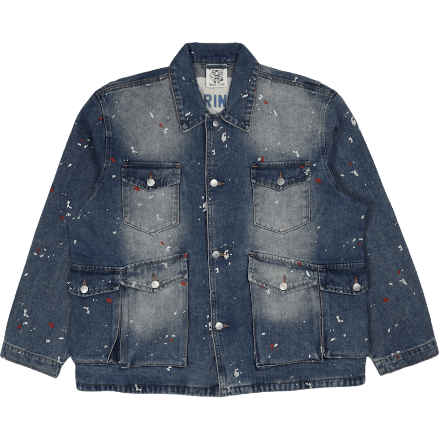 Denim Jungle Fatigue Stonewash Blue