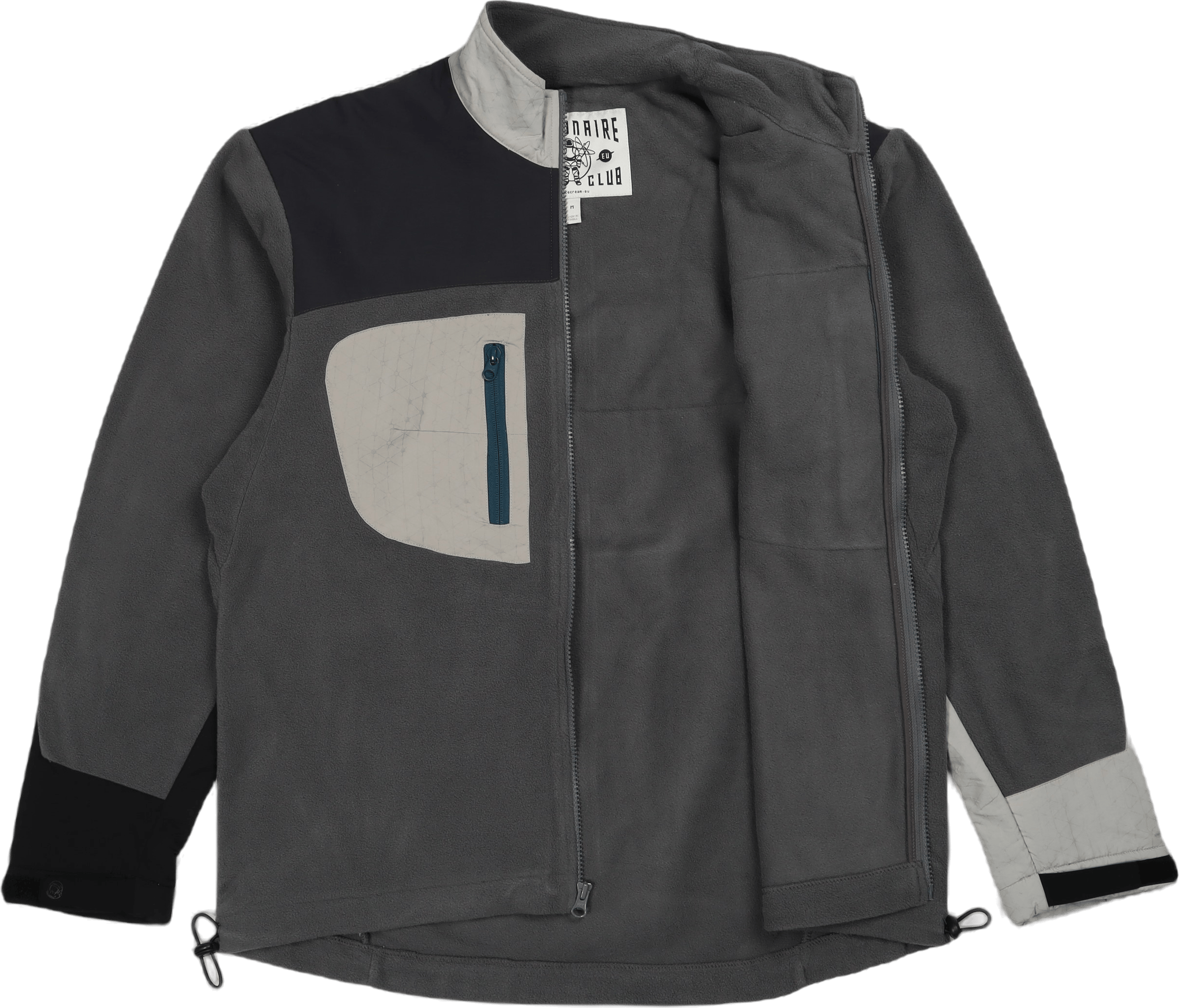 Tactical Zip Fleece Grey - Bild 4