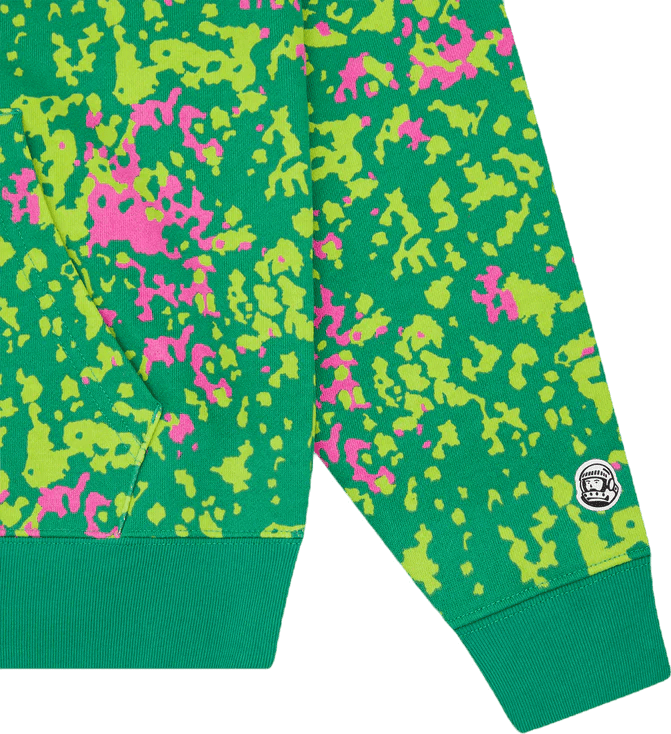 Jungle Camo A/o Popover Hood Green Ao Print - Bild 4