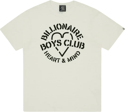 Heart & Mind T-shirt Off White
