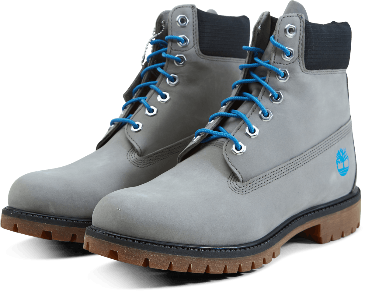 6 Inch Premium Boot Steeple Grey