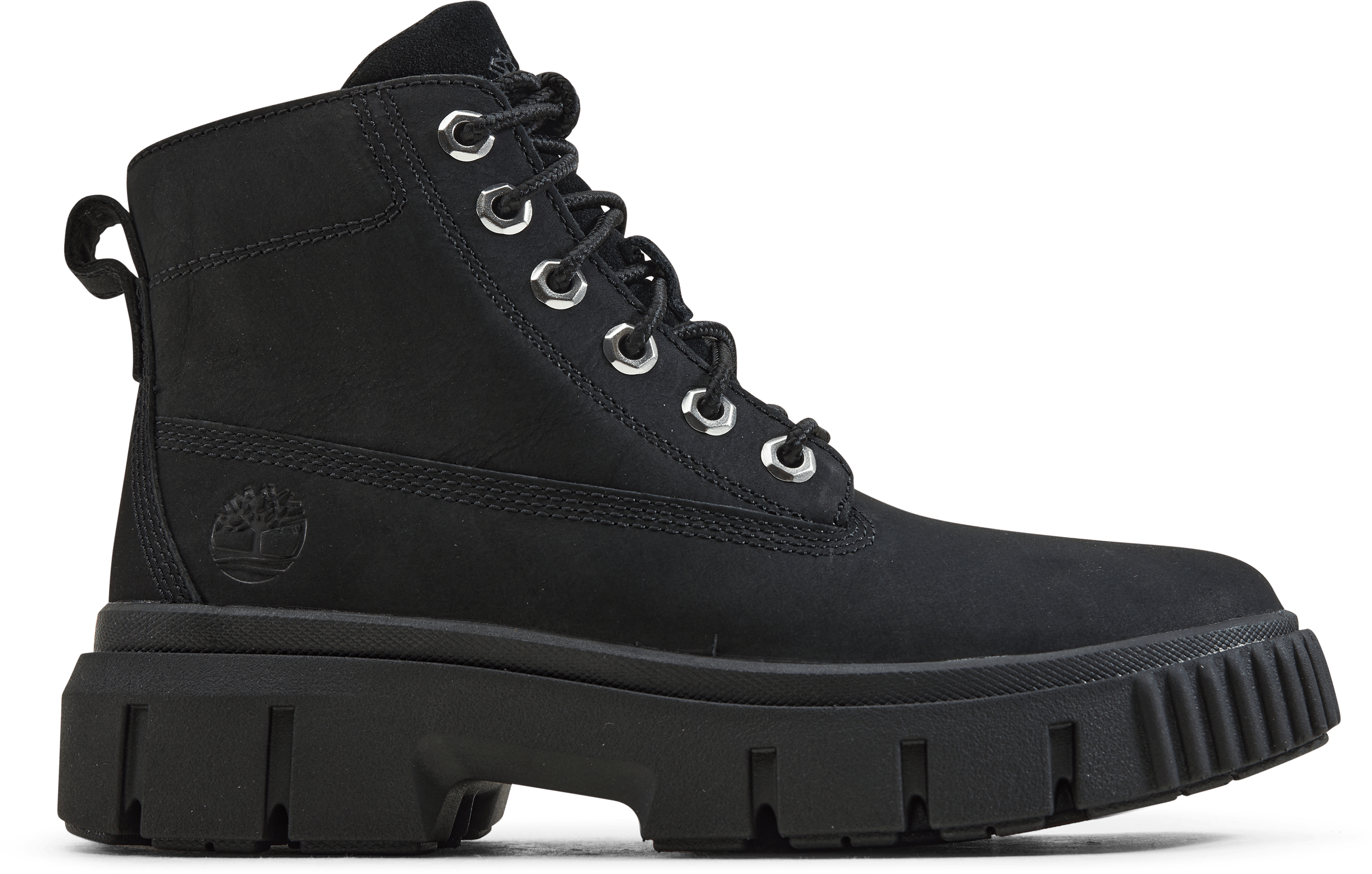 Greyfield Leather Boot Black