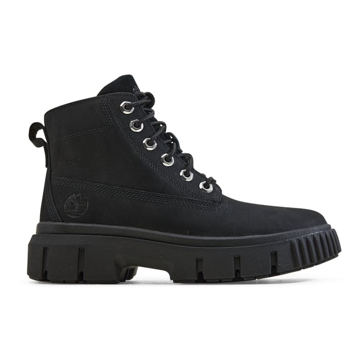 Greyfield Leather Boot Black, Female, Topánky, Členkové topánky, Čierna, EU 40