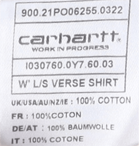 W' L/s Verse Shirt Verse Print, Hamilton Brown