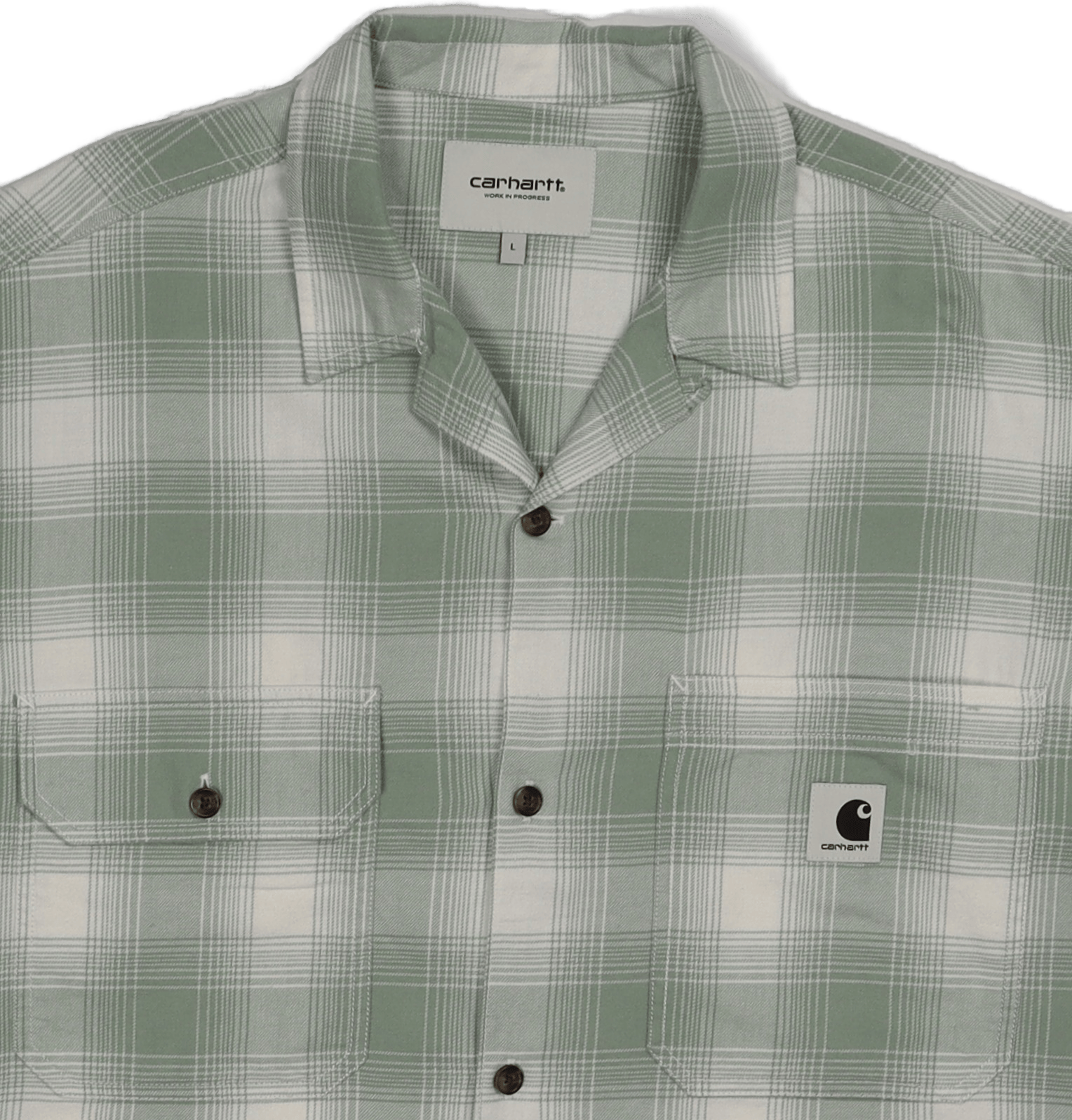 W' L/s  Deaver Shirt Deaver Check, Misty Sage - Bild 2
