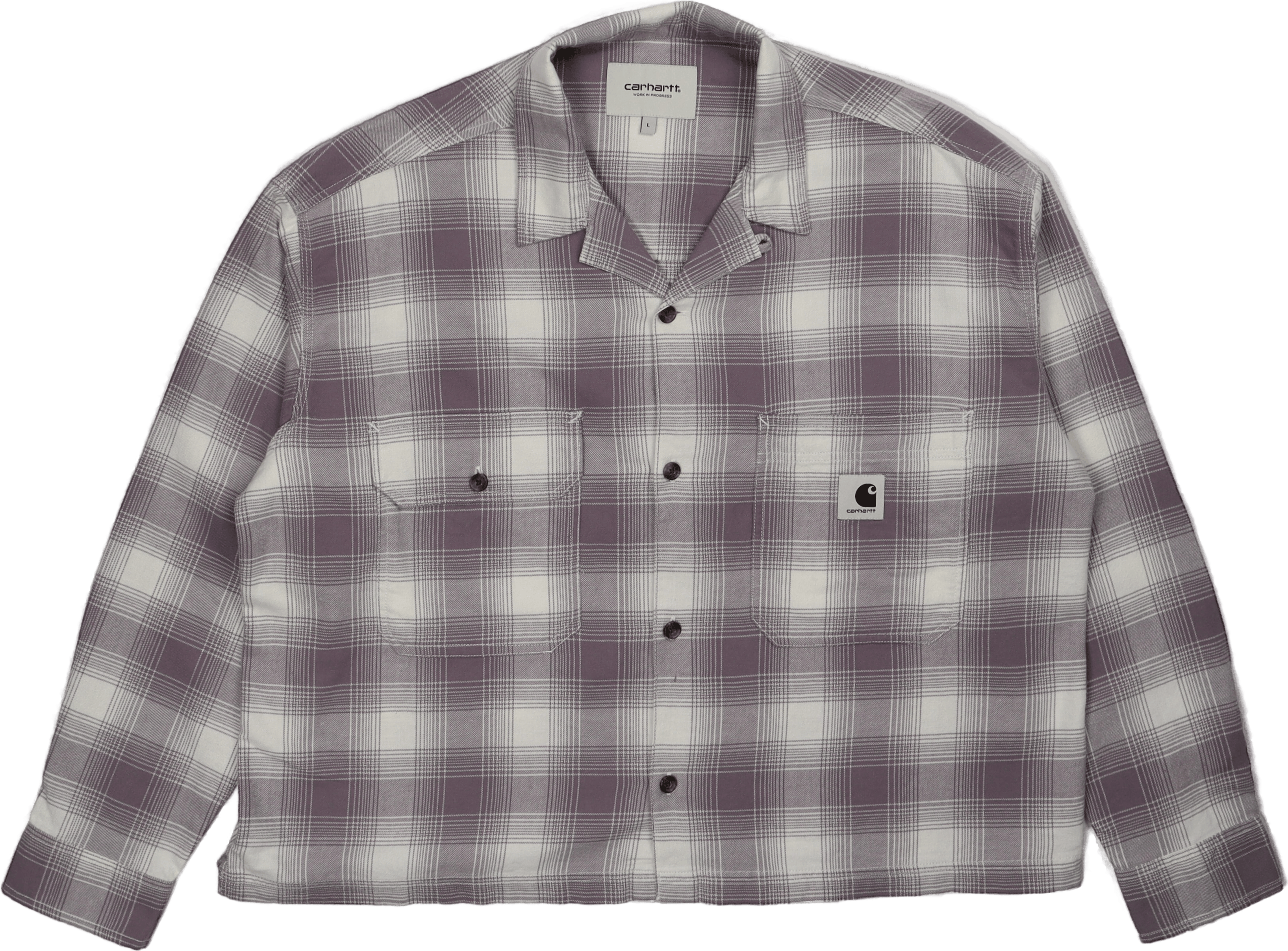 W’ L/s  Deaver Shirt Deaver Check, Misty Thistle