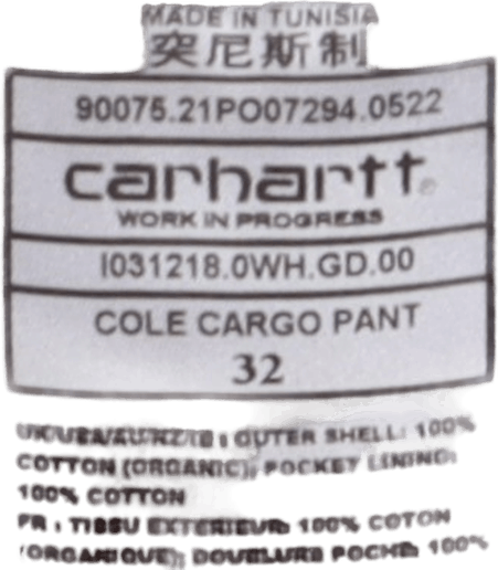 Cole Cargo Pant Boxwood