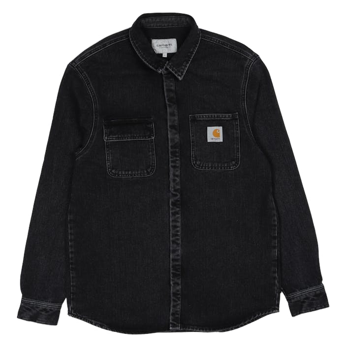 Salinac Shirt Jac Black, Male, Apparels, jackets, Black, XL
