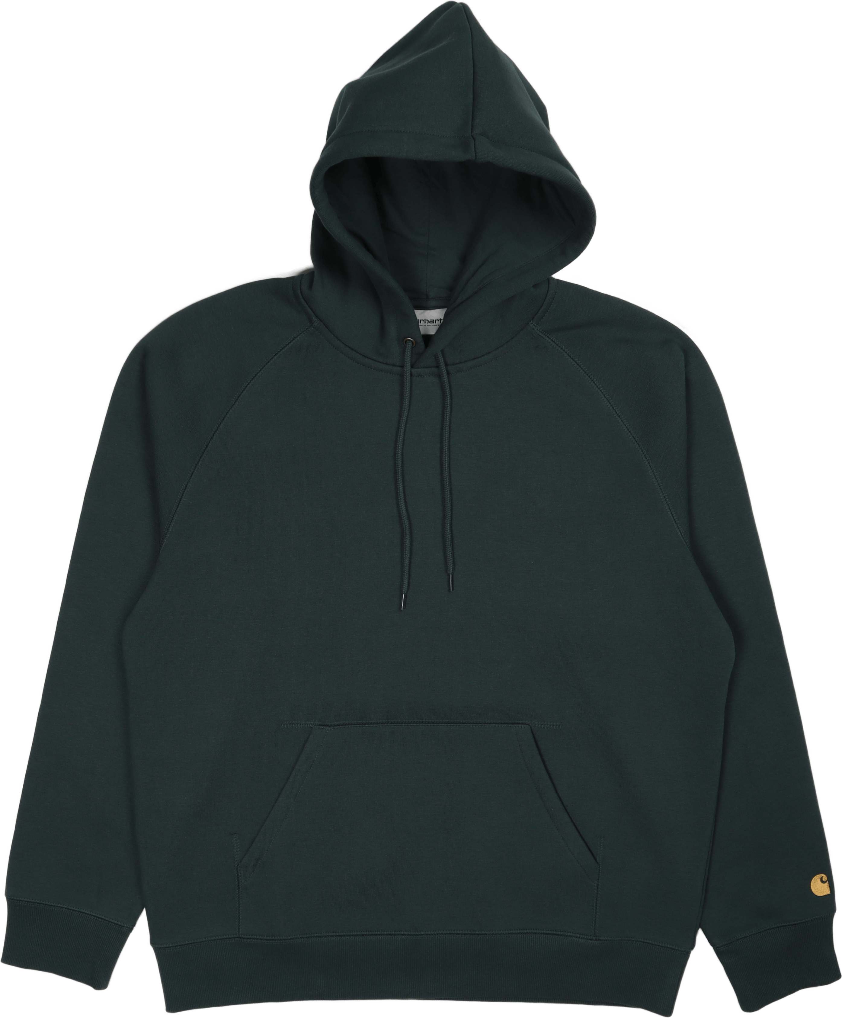 Hooded Chase Sweat Juniper / Gold, Male, Vaatteet, hupparit ja neulepaidat, Musta, L