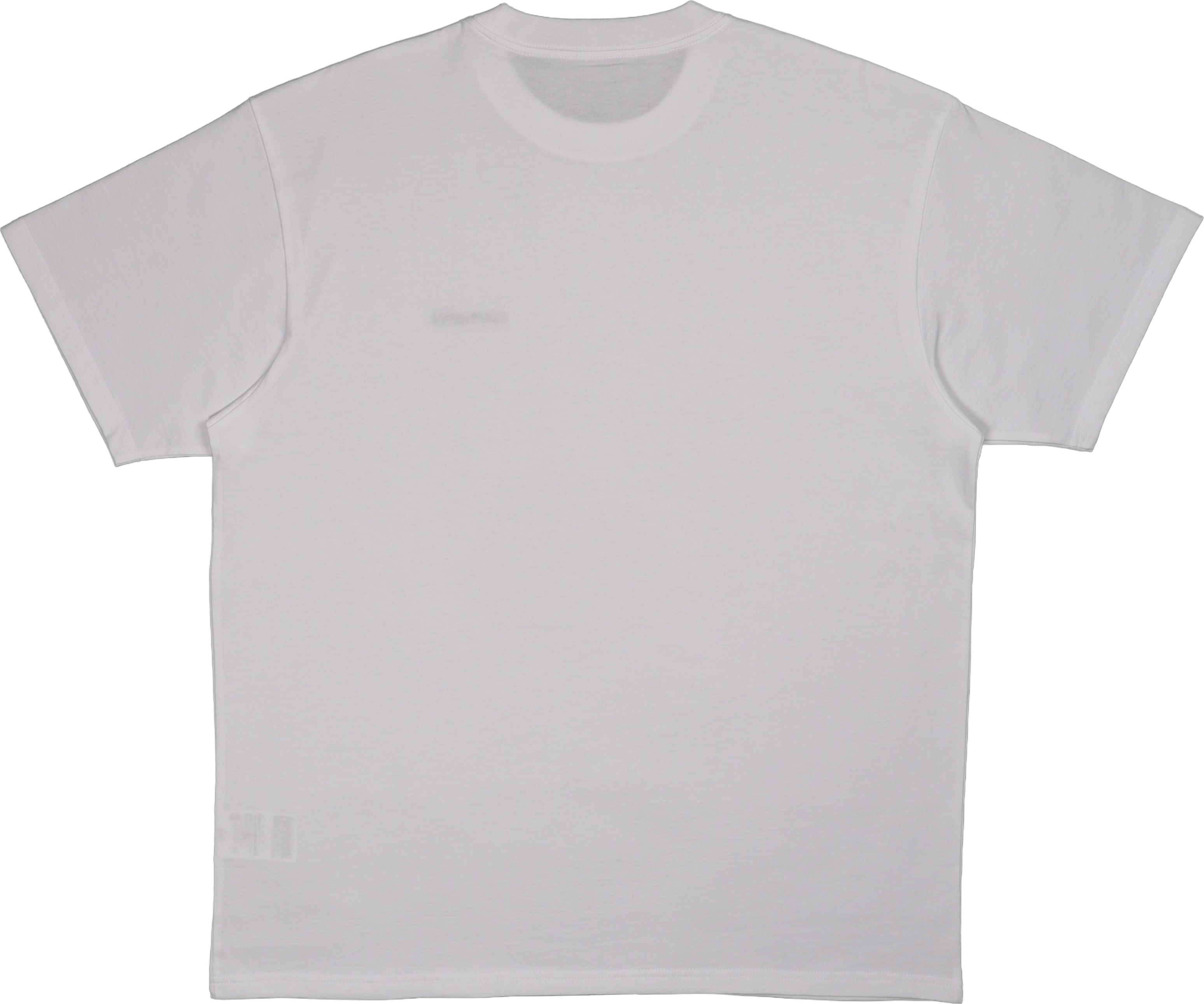 S/s Script Embroidery T-shirt White / Black - Bild 3
