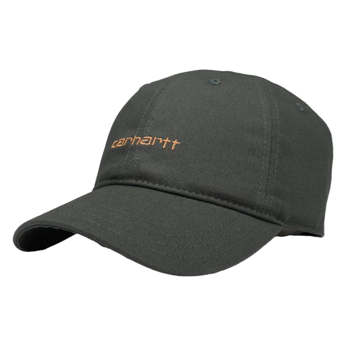 Canvas Script Cap Boxwood / Ochre, Unisex, Aparelhos, Chapéus e bonés, ONESIZE