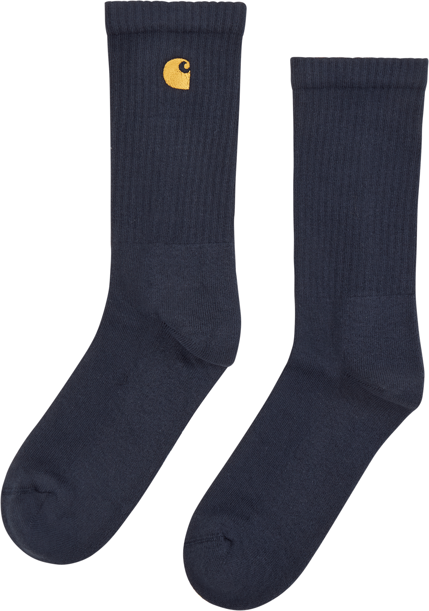 Chase Socks Dark Navy / Gold, Unisex, Apparels, Socks, Blue, ONESIZE