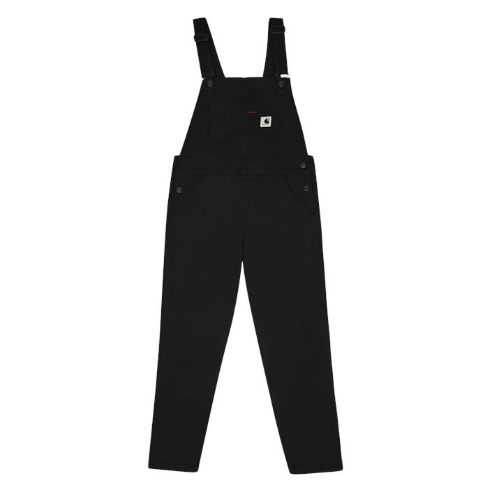 W' Bib Overall Black, Female, Vêtements, Bottoms, Noir, L