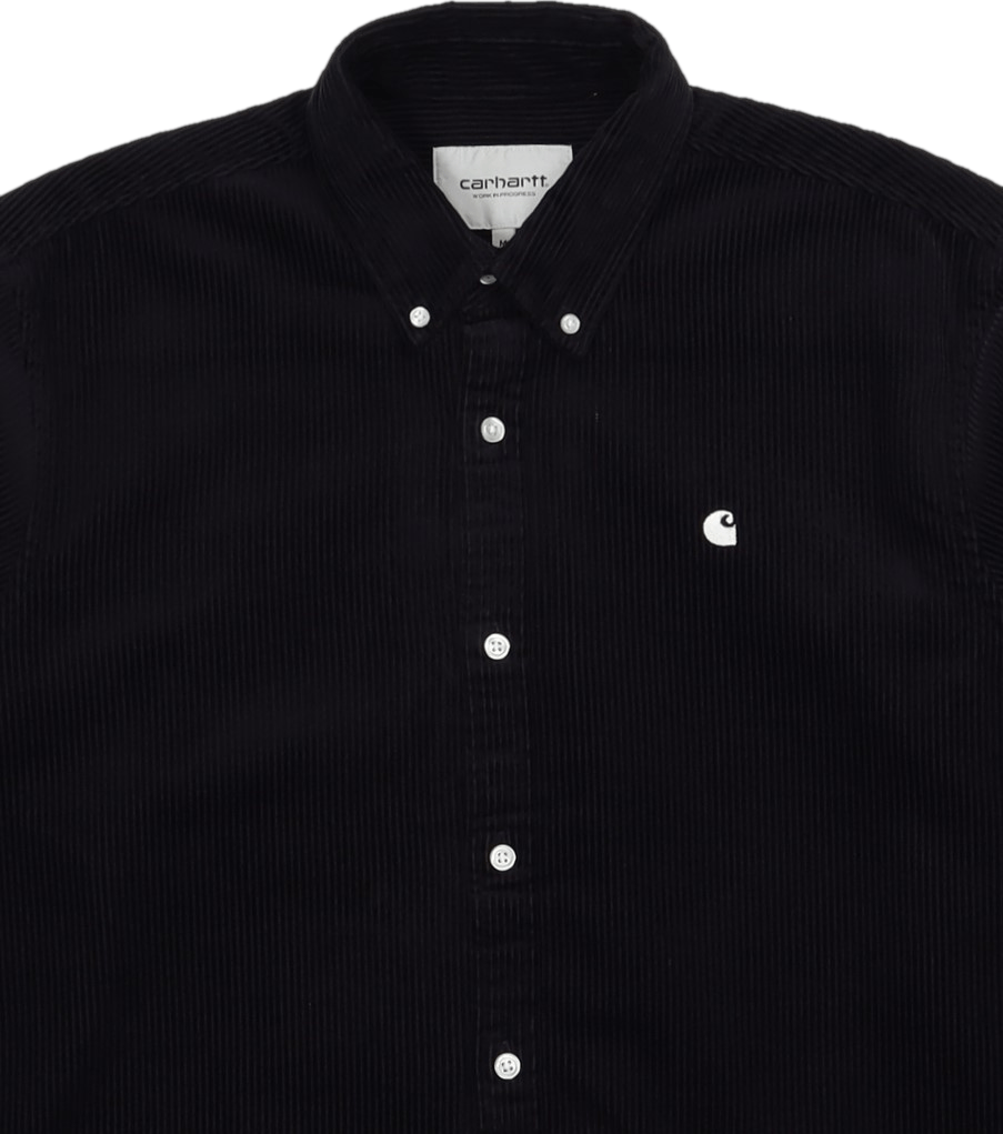 L/s Madison Cord Shirt Dark Navy / Wax
