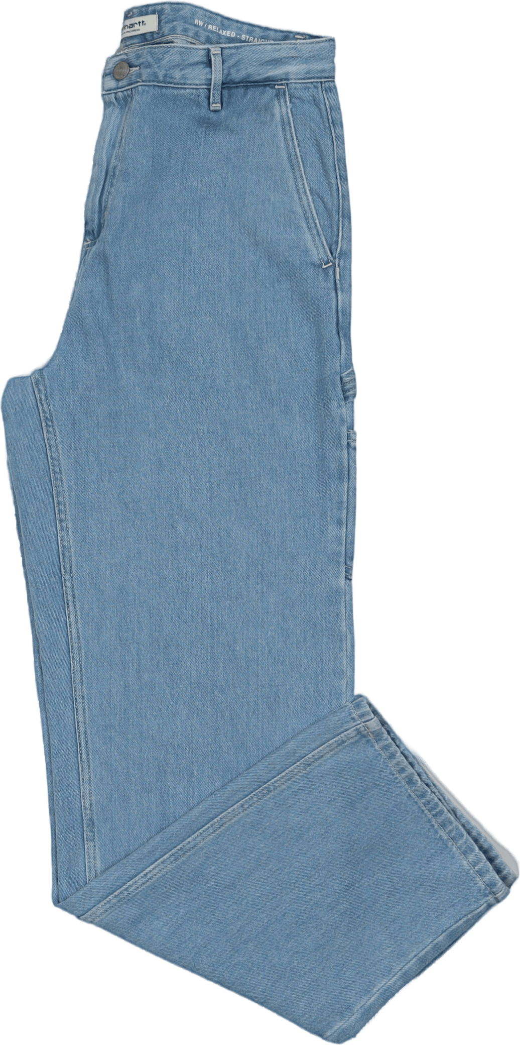 W' Pierce Pant Straight Blue - Bild 5