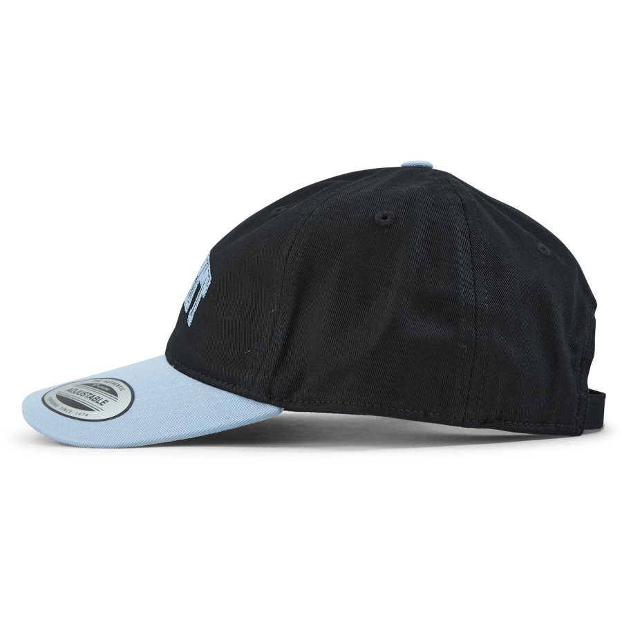 Scrawl Script Cap Black / Misty Sky - Bild 2