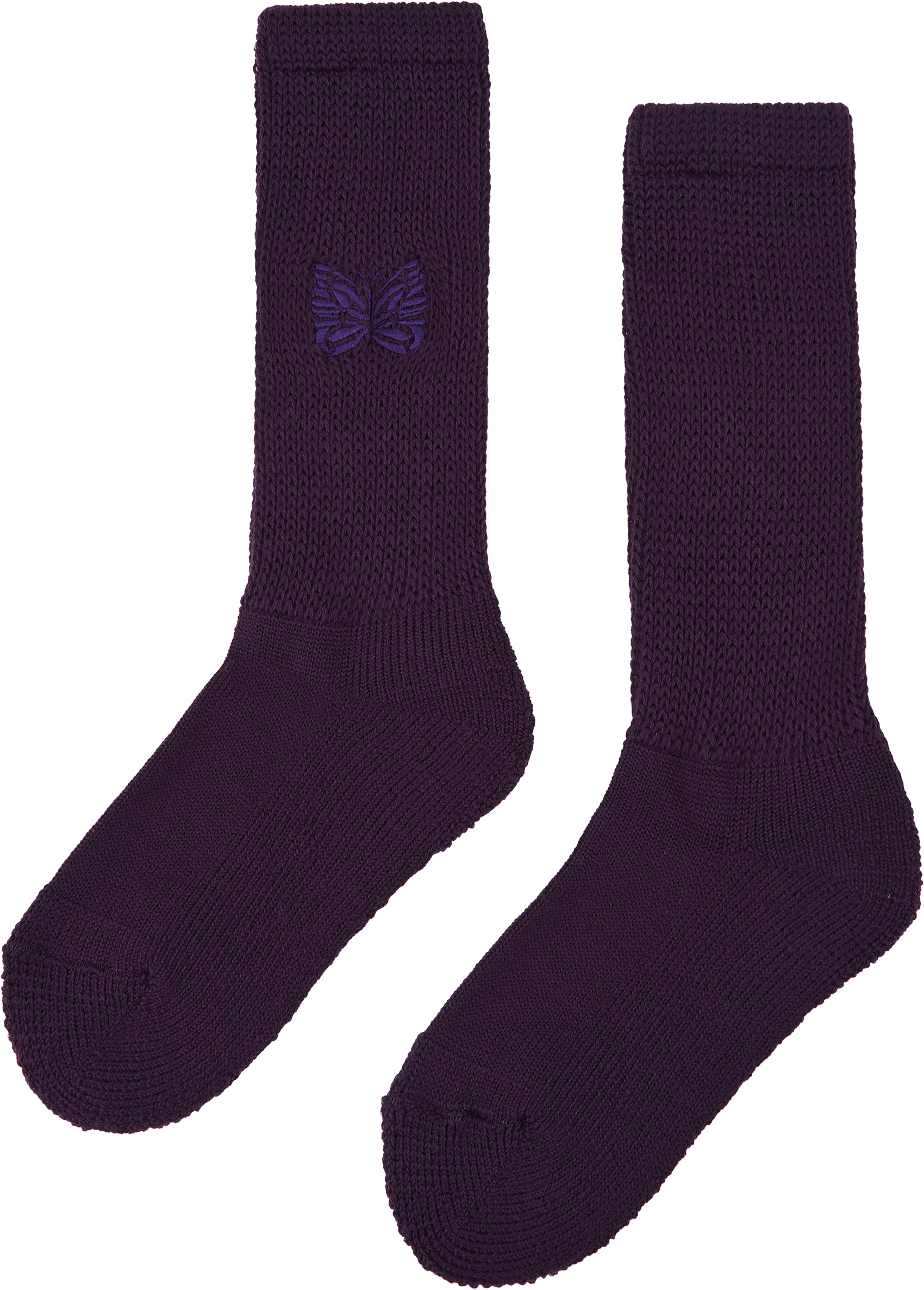 Pile Socks – Merino Wool Purple