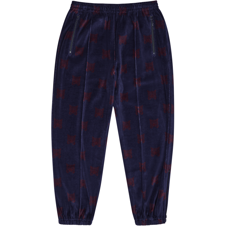 Zipped Track Pant – C/pe Papil Navy/bordeaux
