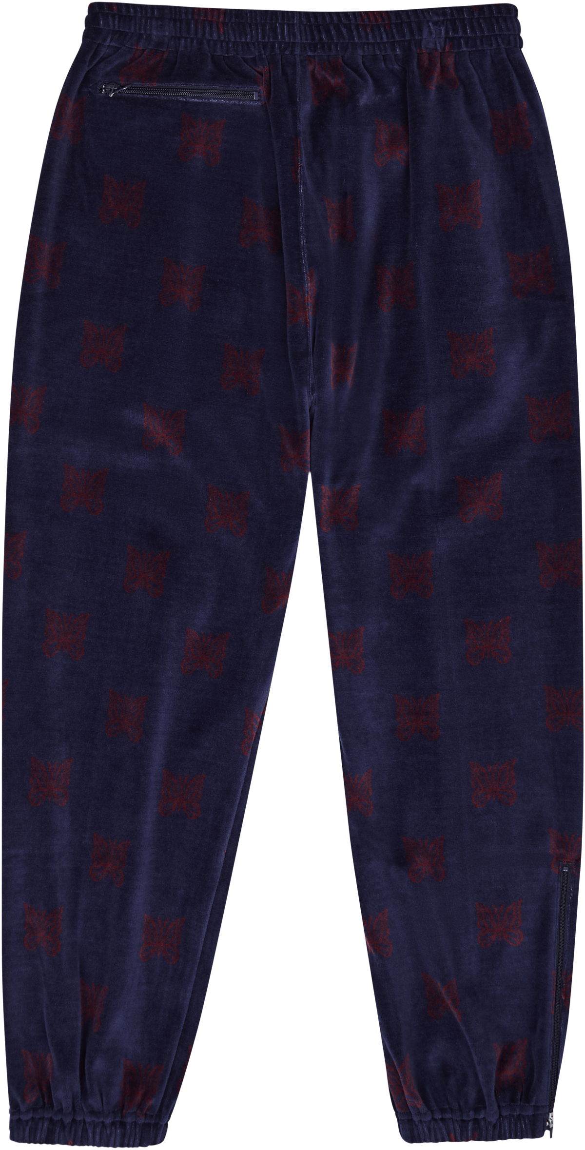 Zipped Track Pant - C/pe Papil Navy/bordeaux - Bild 2
