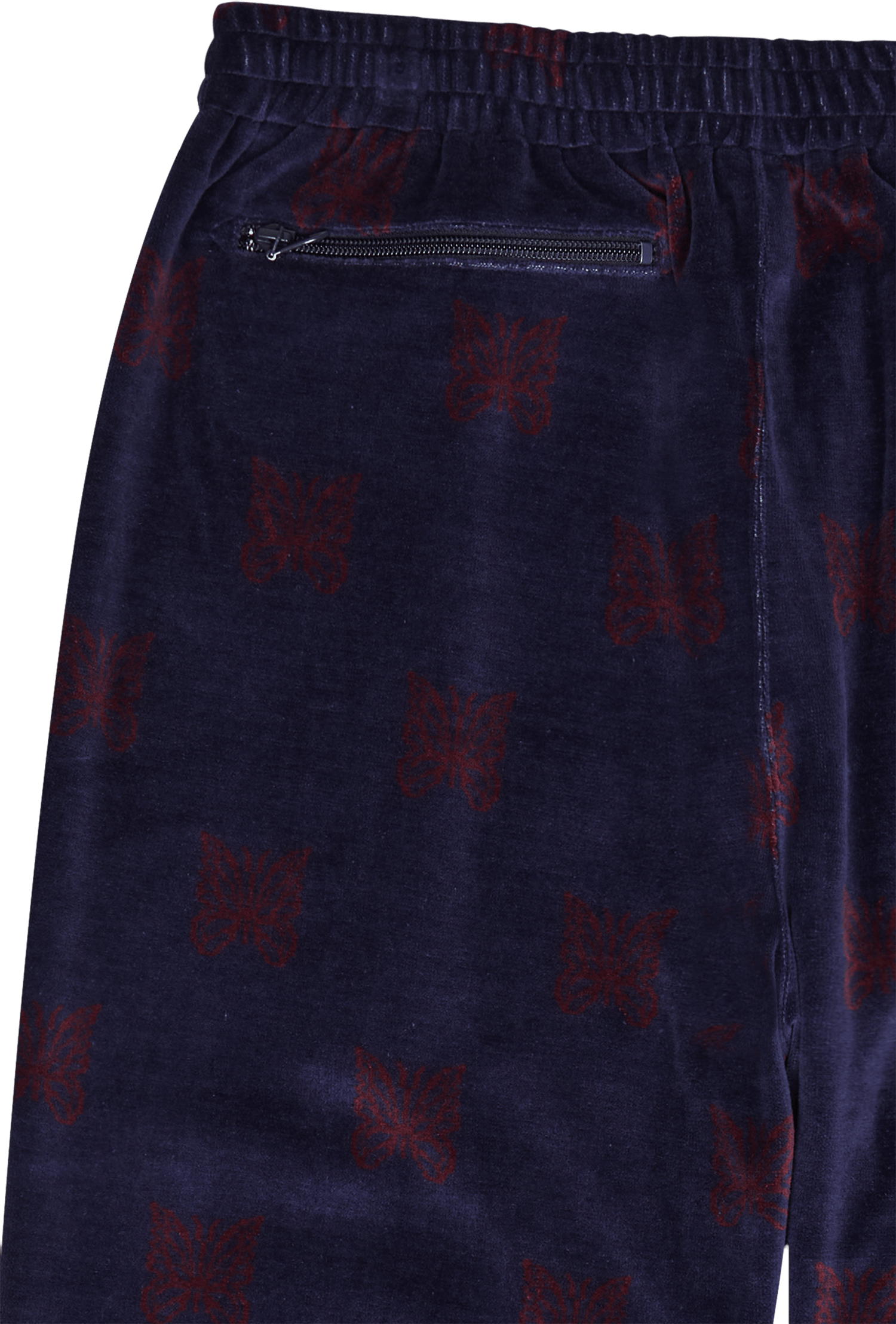 Zipped Track Pant - C/pe Papil Navy/bordeaux - Bild 4
