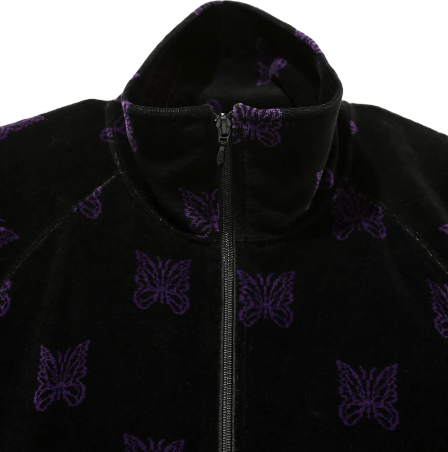 Track Jacket - C/pe Papillon V Black/purple - Bild 2