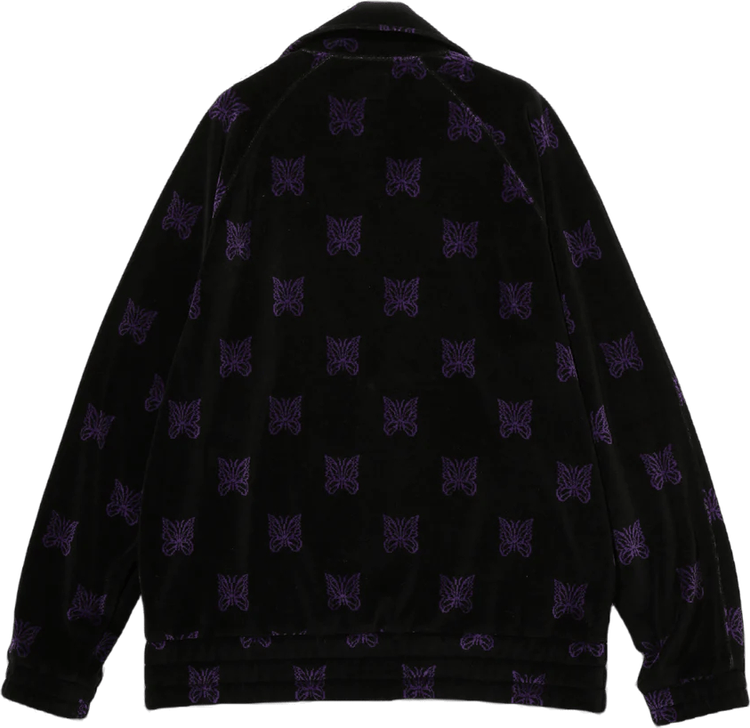 Track Jacket - C/pe Papillon V Black/purple - Bild 3
