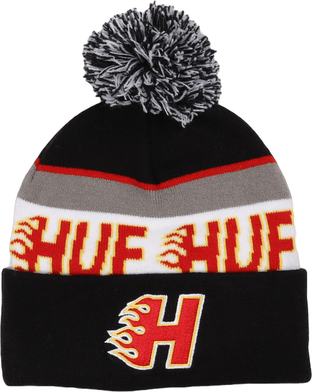 Enforcer Pom Beanie Black