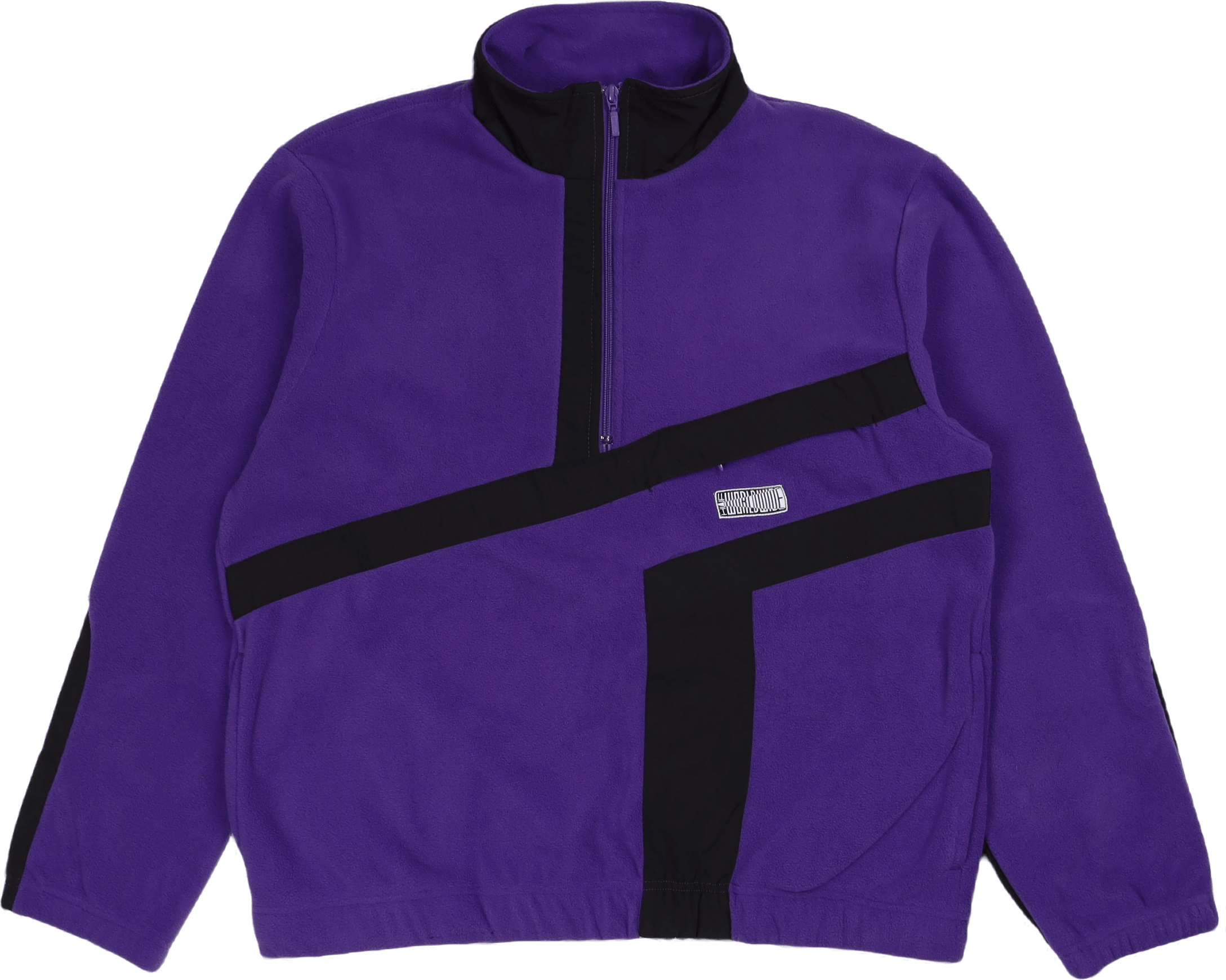 Range Quarter Zip Polar Fleece Purpl, Male, Aparelhos, jaquetas, Roxa, S