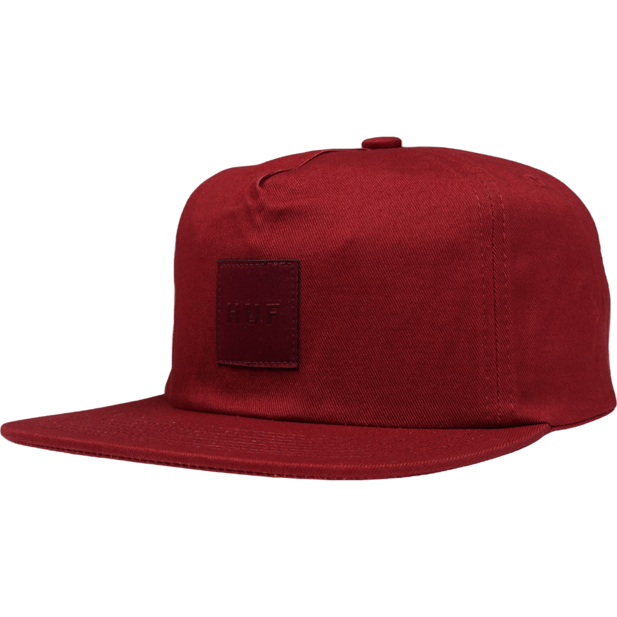Ess. Unstructured Box Snapback Wne