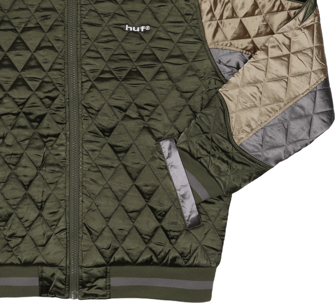 Lightining Bomber Jacket Olive - Bild 3