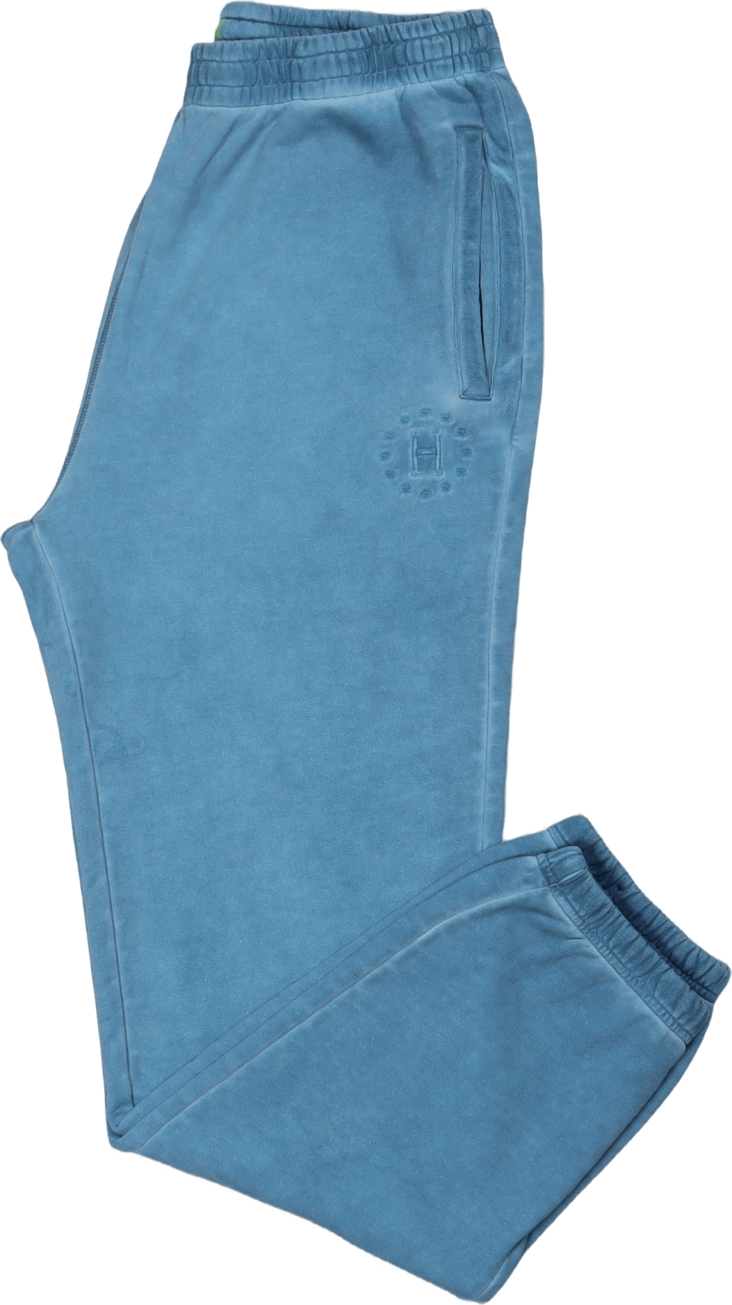 12 Galaxies Faded Fleece Pant Blue - Bild 5