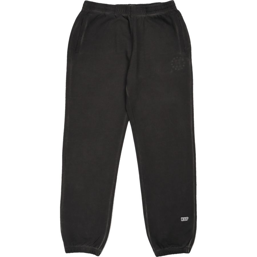 12 Galaxies Faded Fleece Pant Gunmt