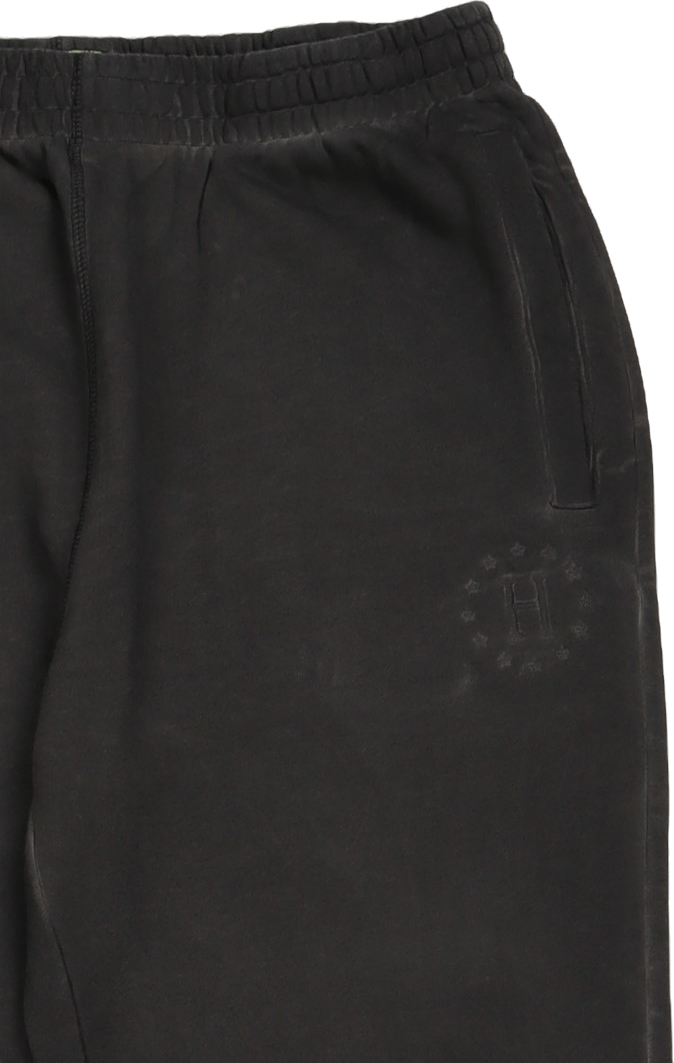 12 Galaxies Faded Fleece Pant Gunmt - Bild 2