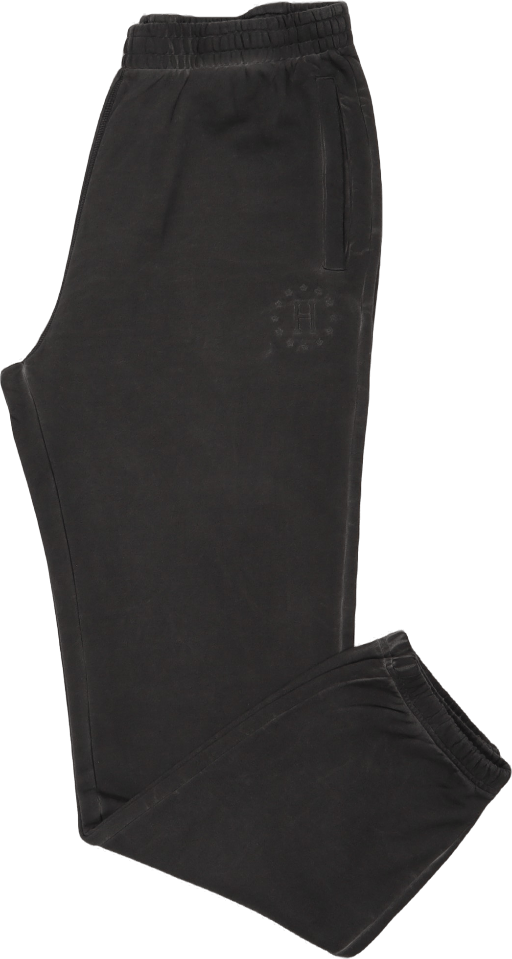 12 Galaxies Faded Fleece Pant Gunmt - Bild 5