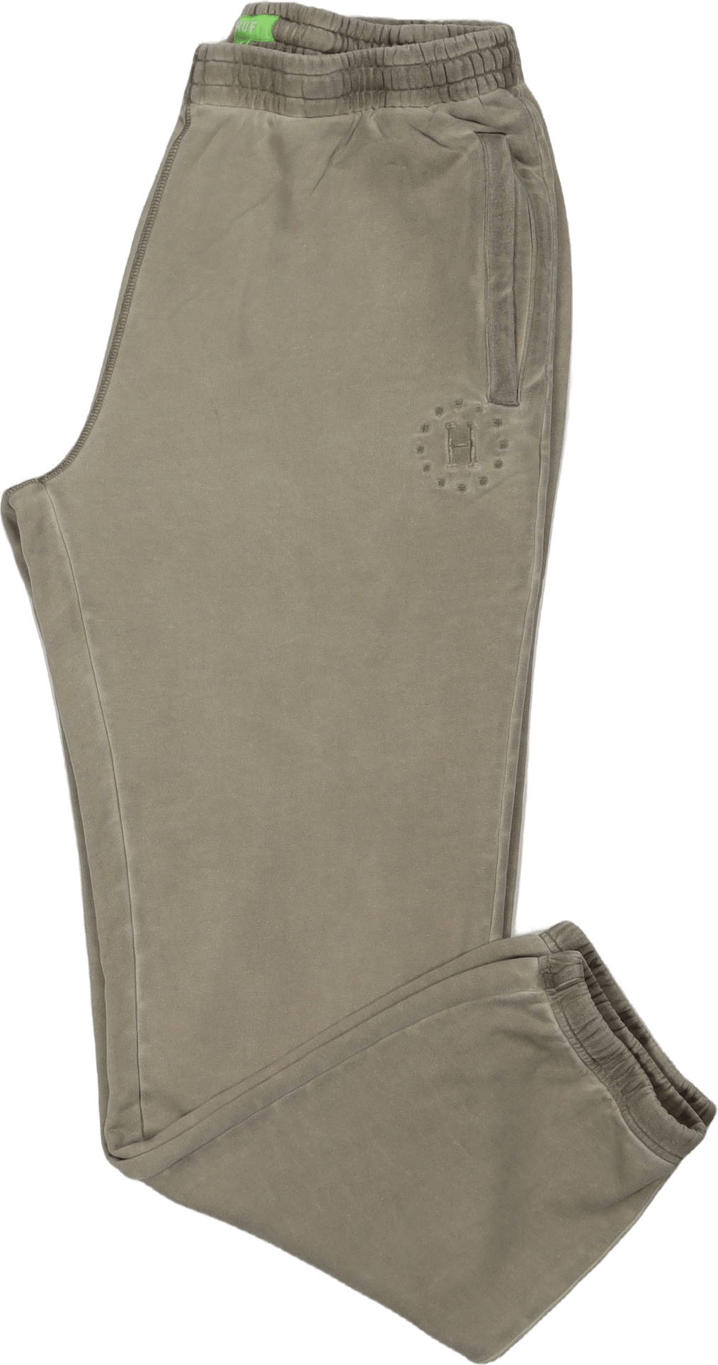 12 Galaxies Faded Fleece Pant Khaki - Bild 5