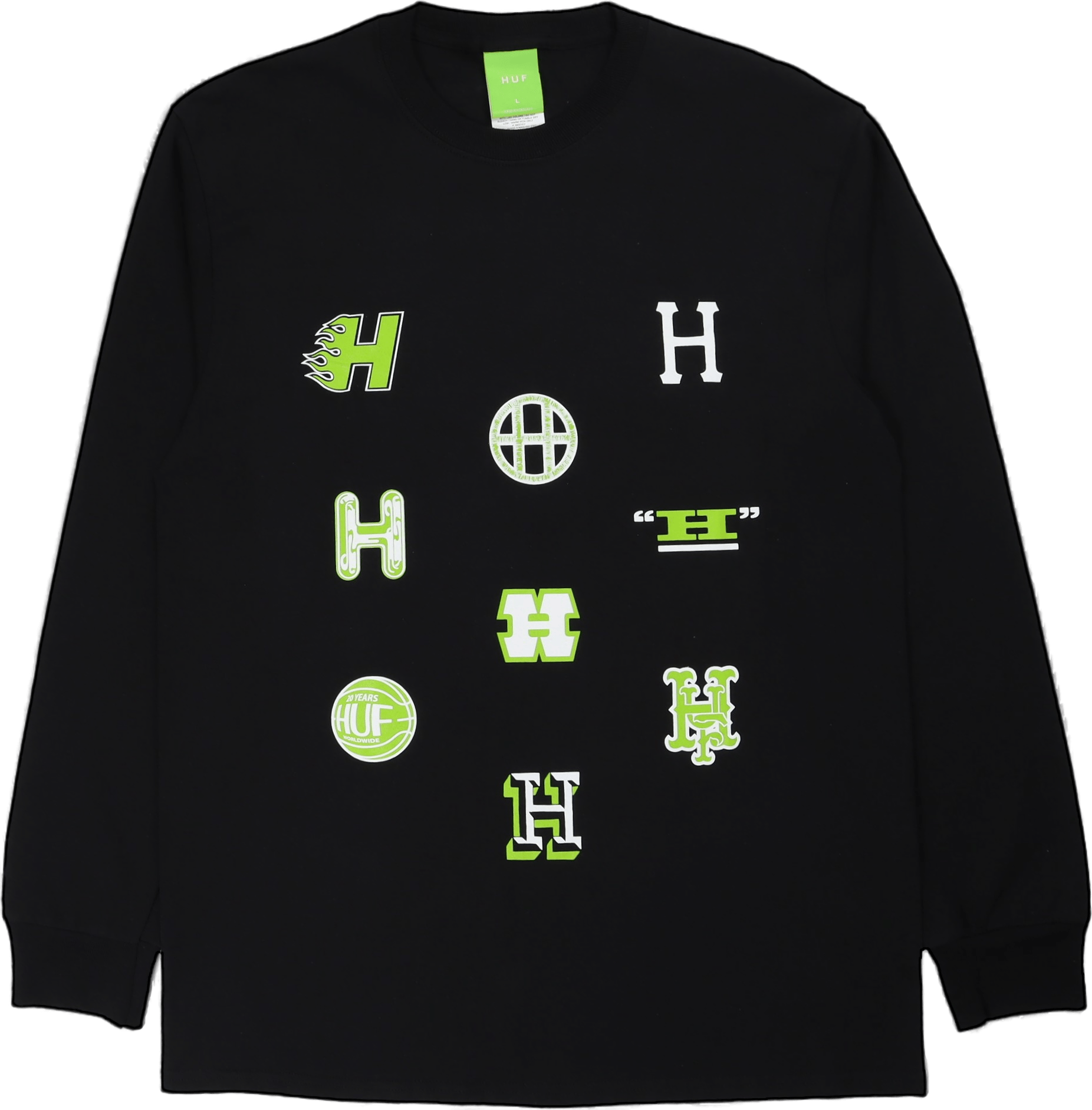 Allstar Team L/s Tee Black