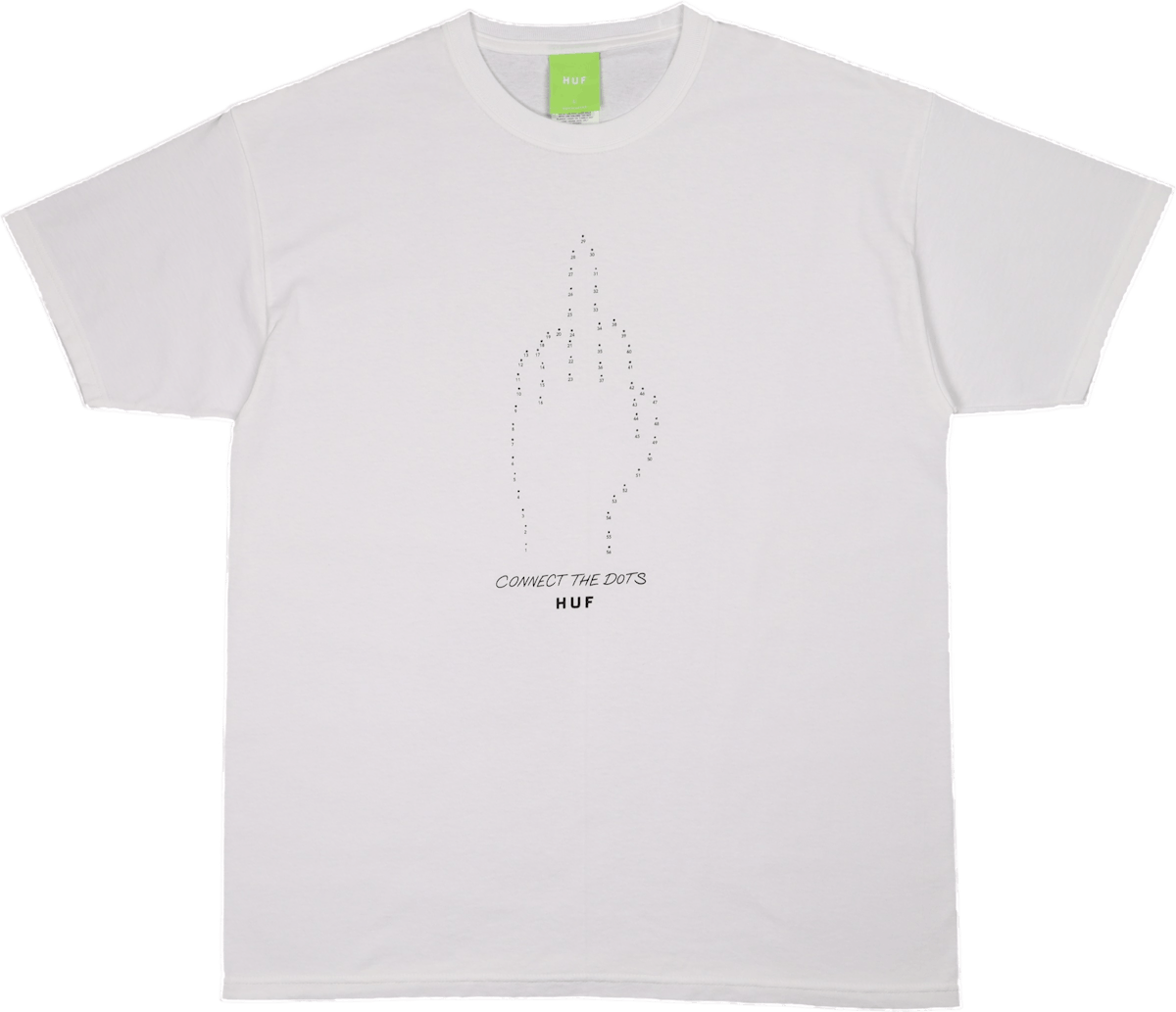 Connect The Dots S/s Tee White