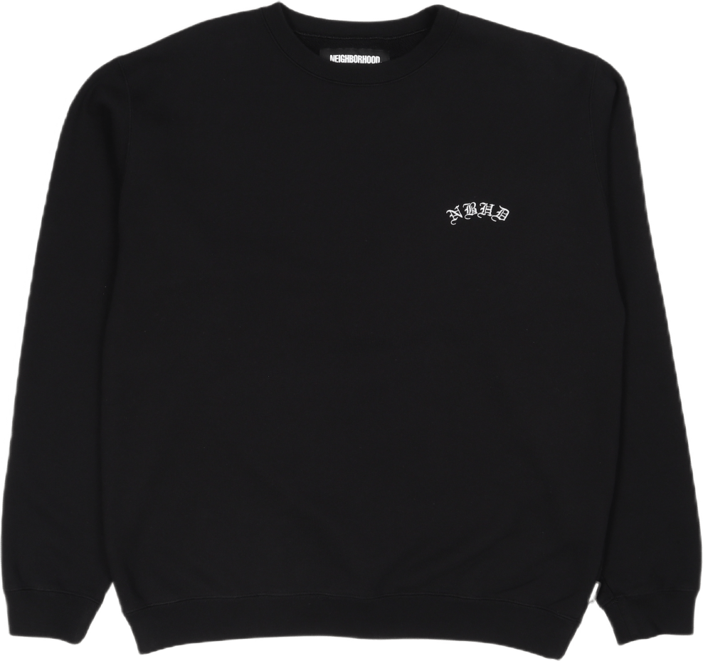 Classic-s / C-crew . Ls Black, Male, Apparels, T-shirt, Black, S