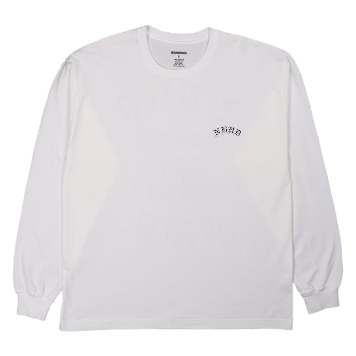 Nh-2 / C-tee . Ls White, Male, Bekleidung, T-Shirt, Weiß, M