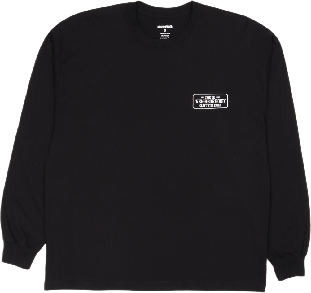Nh-1 / C-tee . Ls Black, Male, Vêtements, T-shirt, Noir, XXL