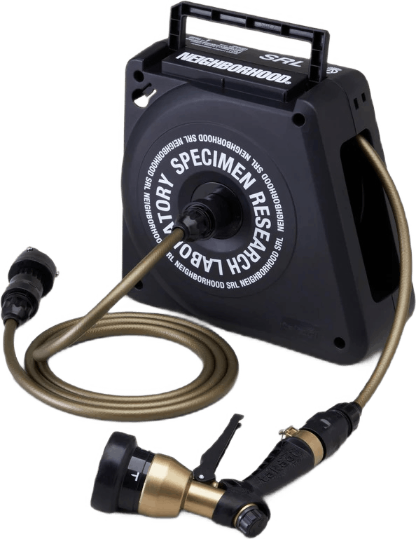 Srl / A-garden Hose Reel Black, Unisex, Utrustning, Tillbehör, Svart, ONESIZE