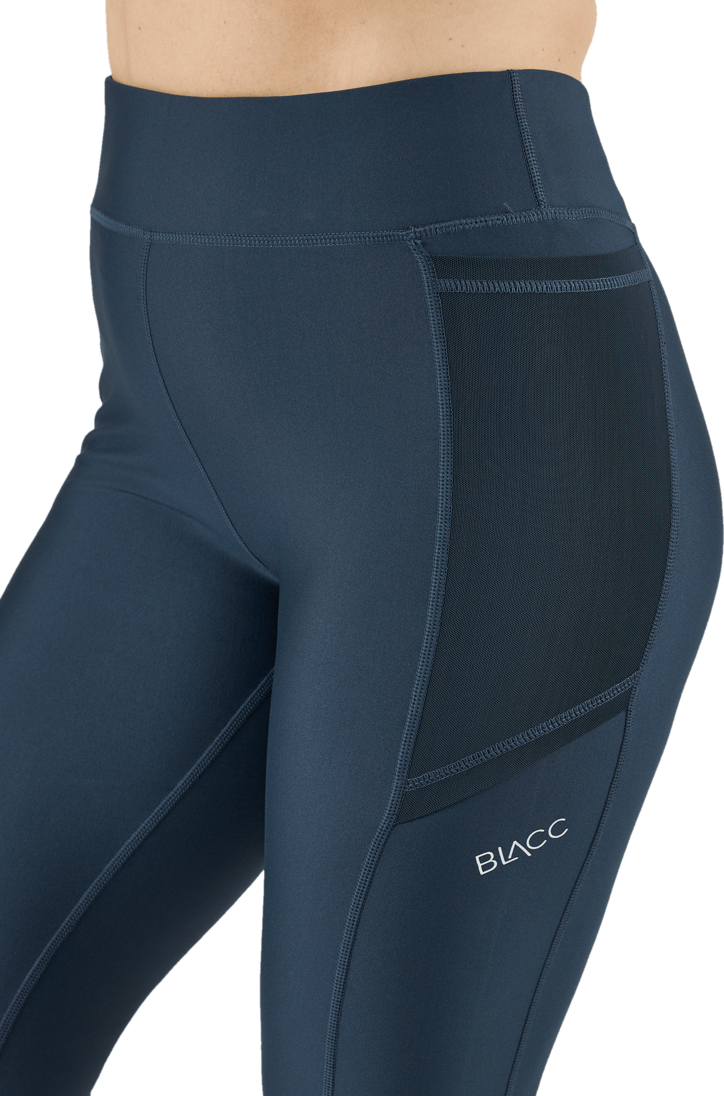 Court Tights Navy/white - Bild 4