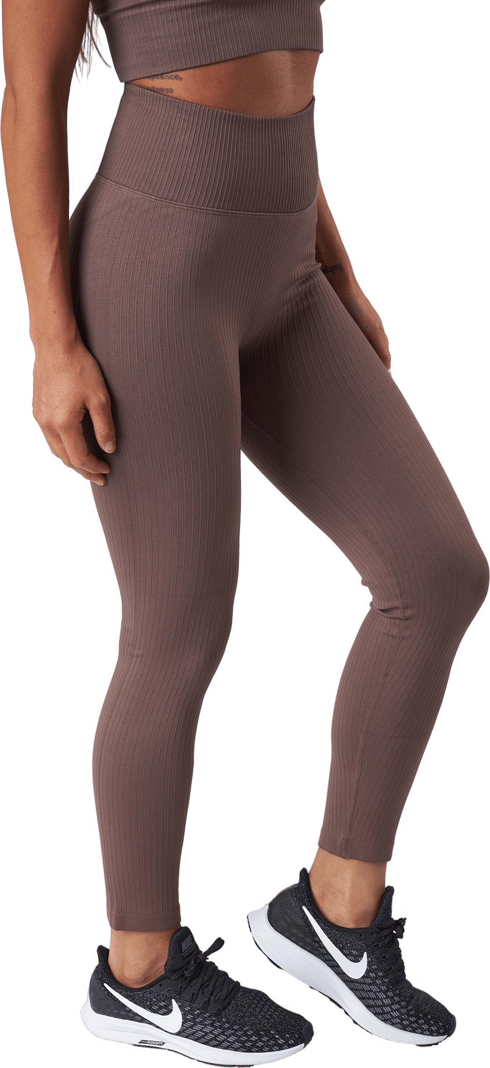 Rib Seamless Tights 2.0 Taupe - Bild 2