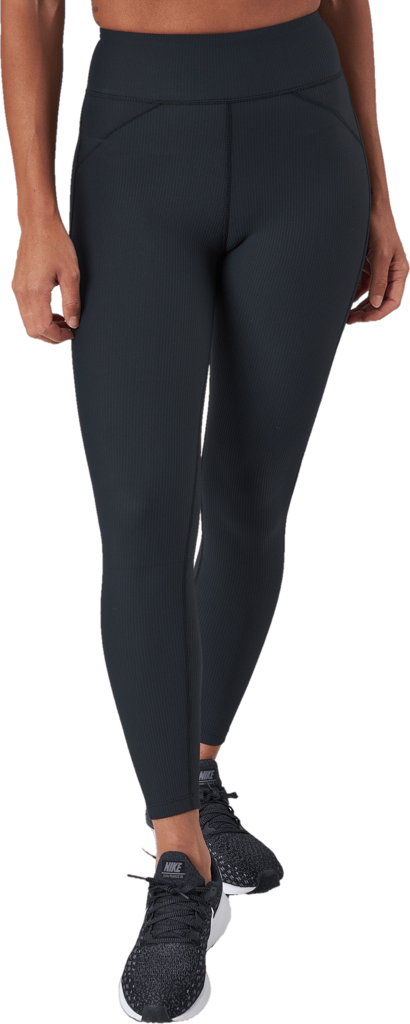 Control Rib Tights Black