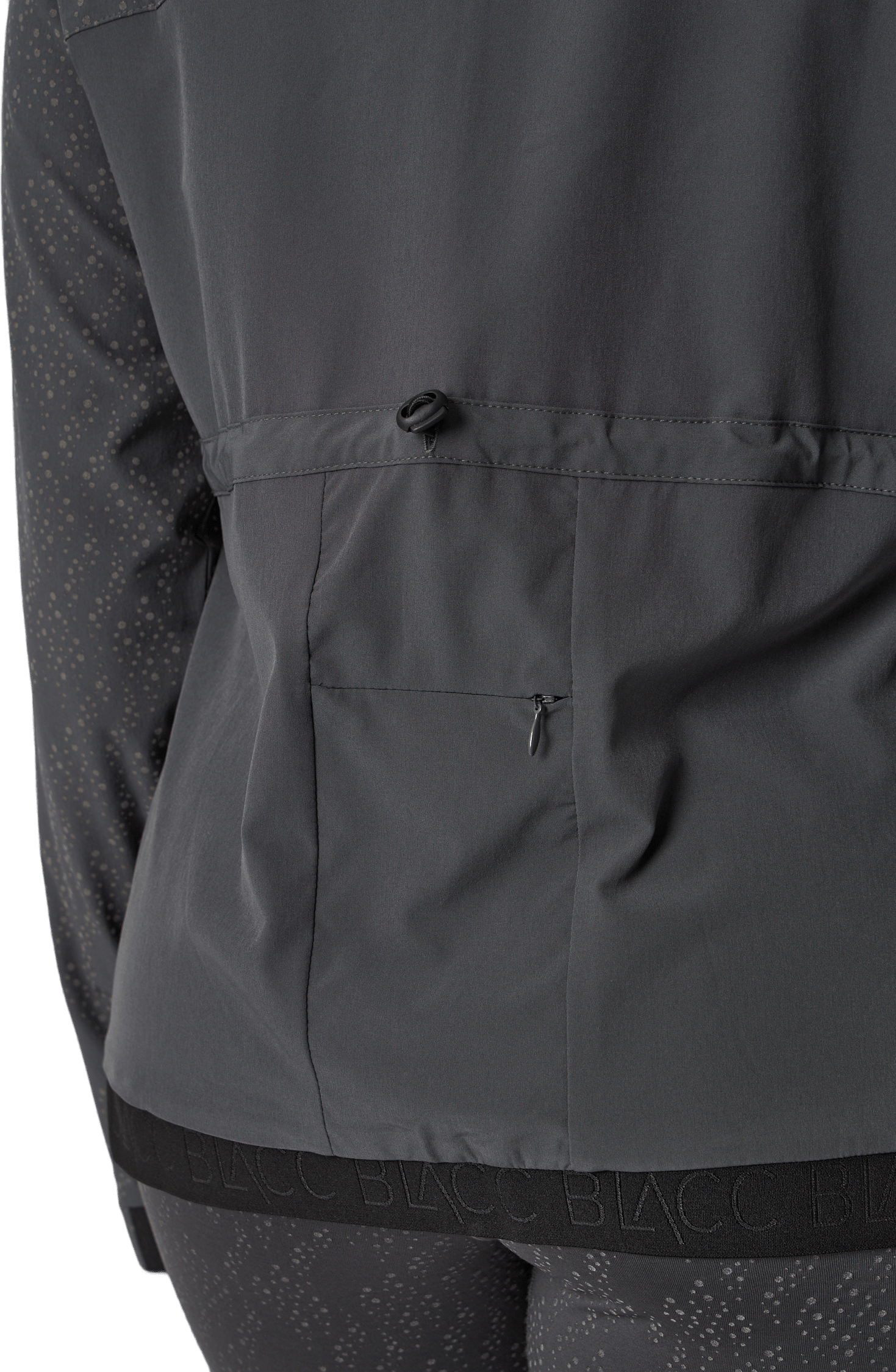Run Reflective Jacket Black / Grey - Bild 6