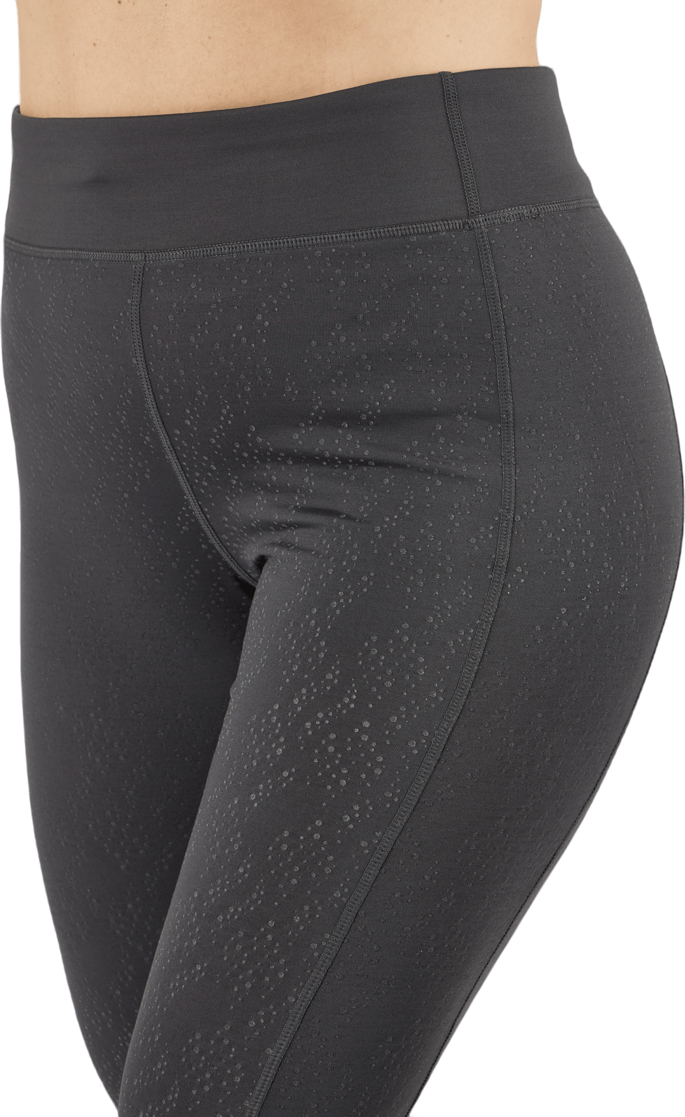 Run Reflective Tights Black/grey/silver - Bild 4