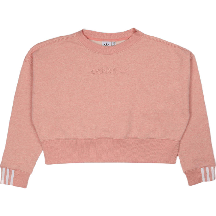 Coeeze Crop Sweatshirt Pink